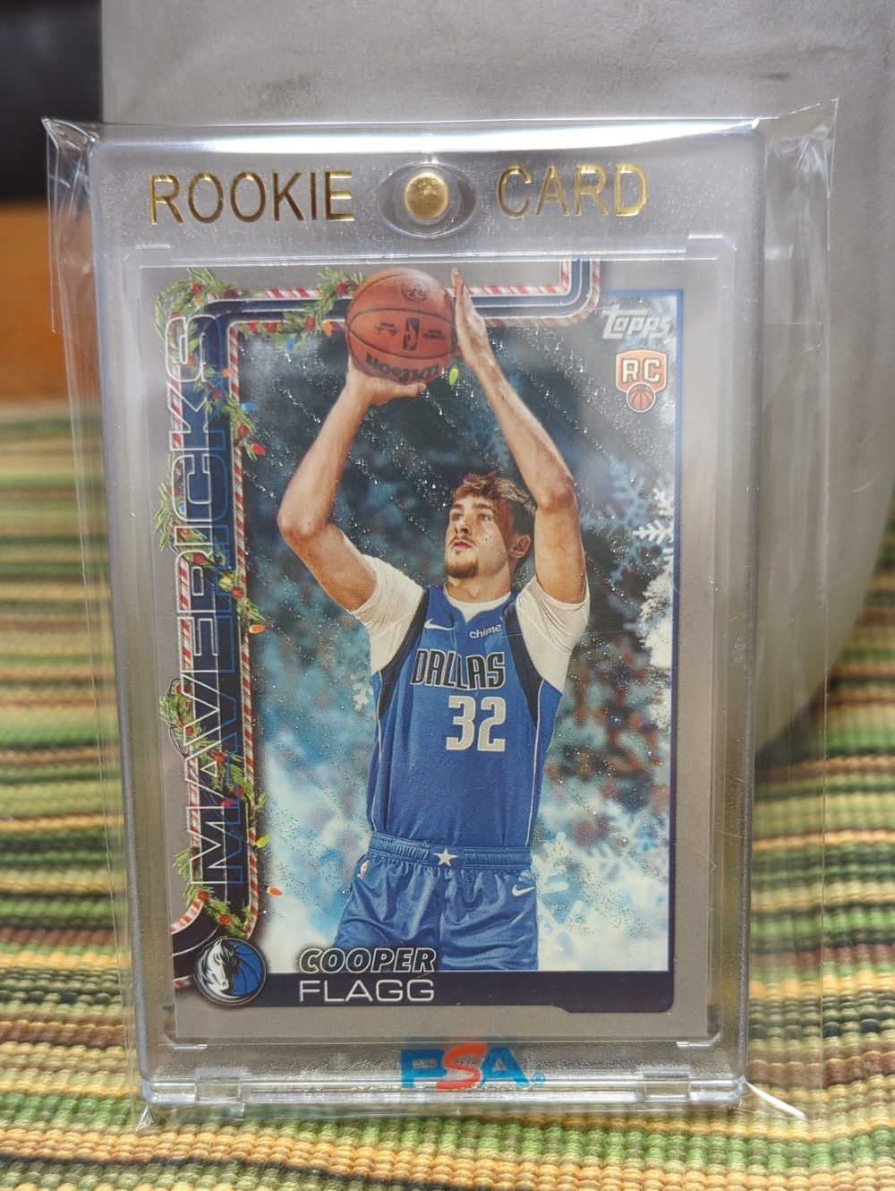 Topps Cooper Flagg Dallas Blue Rookie Card
